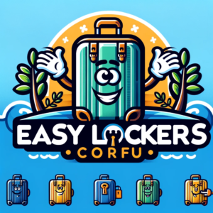 logo for easylockerscorfu